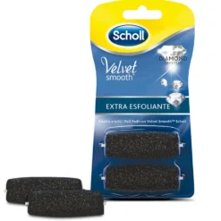 Scholl Velvet Roll - Ricariche Extra Esfoliante 2 Pezzi