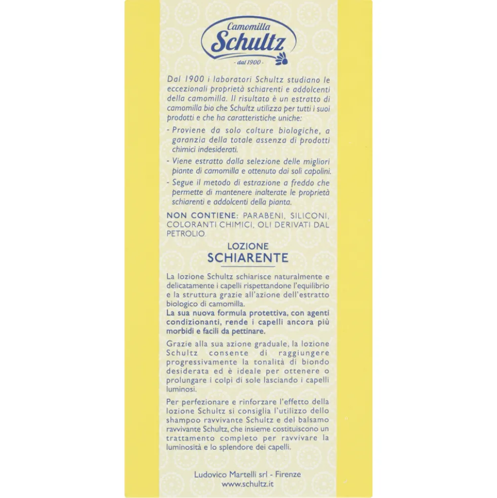 Schultz Lozione Schiarente 200 ml
