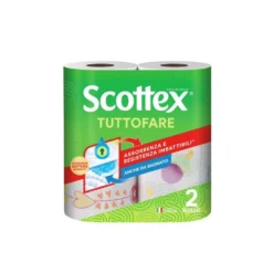 Scottex Tutto Fare Carta da Cucina Confezione da 2 Rotoli Maxi