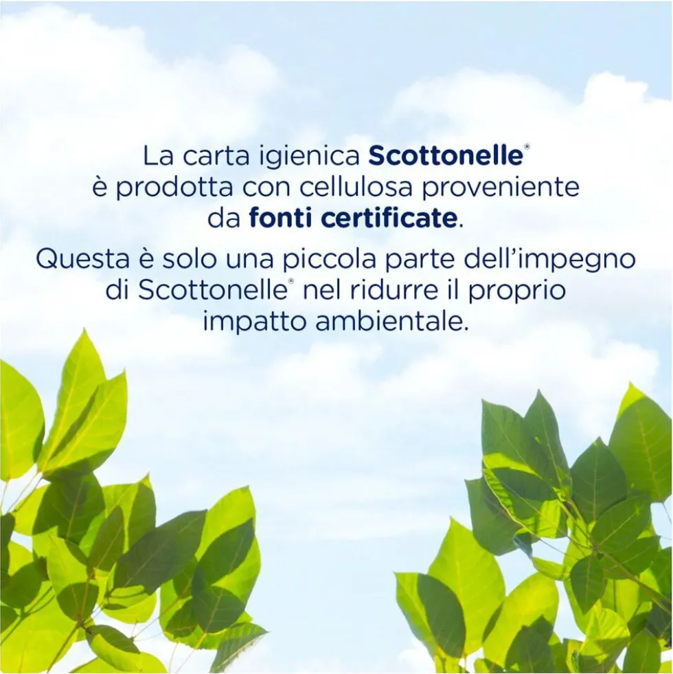 Scottonelle Carta Igienica Soffice e Trapuntata Confezione da 12 Rotoli