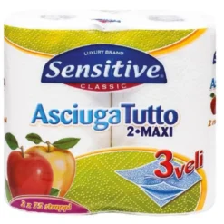 Sensitive Asciugatutto 2 Rotoli
