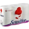 Sensitive Ladies Carta Igienica 6 Rotoli