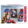 Set Transformers AR con Shampoo Doccia, Sapone Liquido e Zainetto