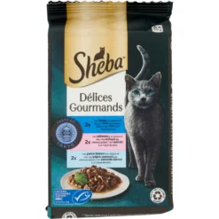 Sheba Délices du Jour Gourmands Cibo Umido Gatto Taste of Tokyo 6 x 50 g