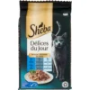 Sheba Délices du Jour in Salsa con Tonno, Merluzzo e Pesce Bianco 6 x 50 g