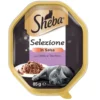 Sheba Selezione in Salsa con Vitello e Tacchino 85 g