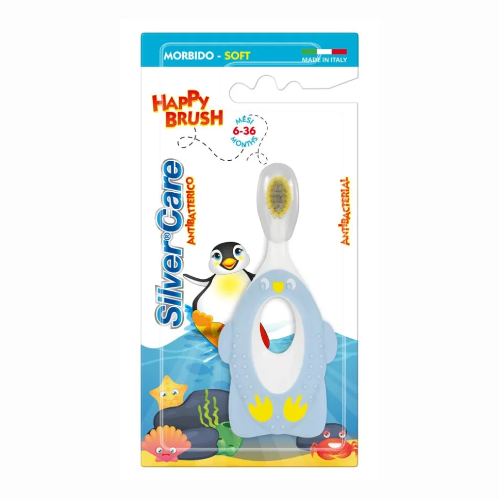 Silver Care Spazzolino Baby 3-36 Mesi Colori Assortiti
