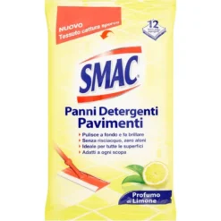 Smac Panni Detergenti Pavimenti 12 Pezzi