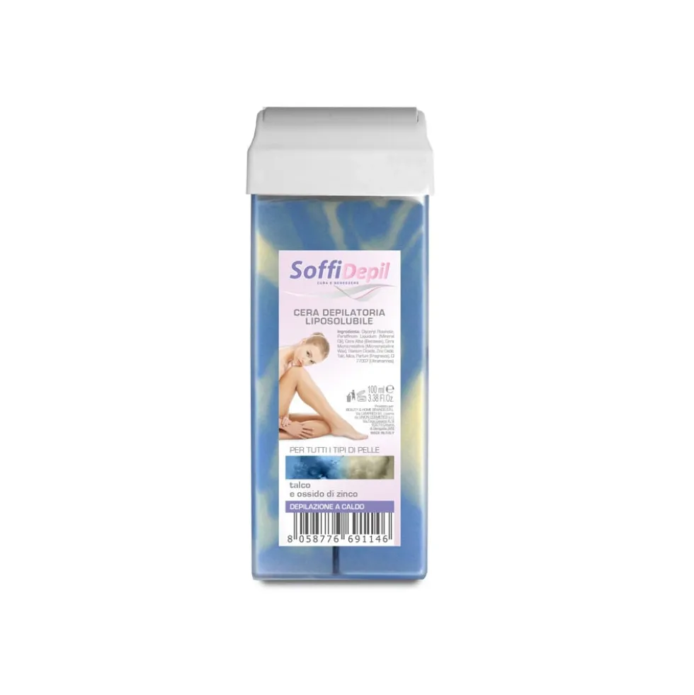 Soffidepil Roller Bicolor Talco e Zinco 100 ml