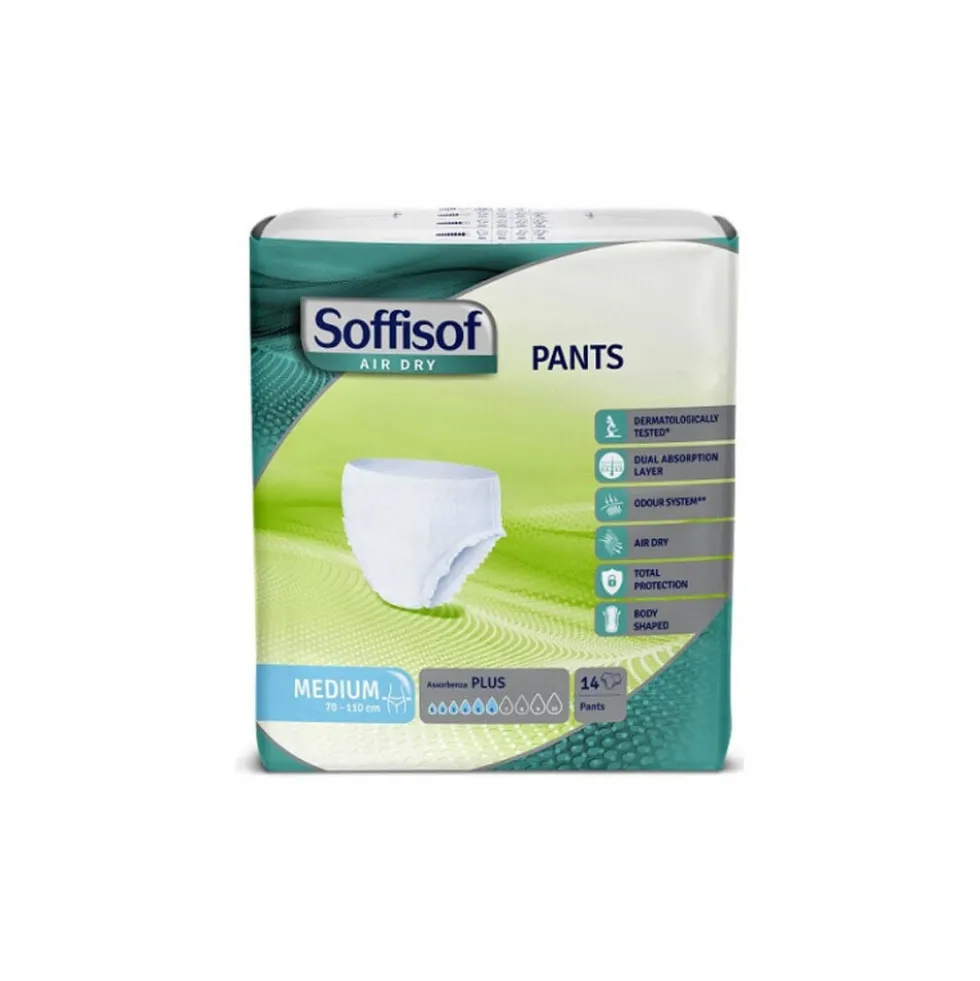 Soffisof Pants Plus Taglia M 14 pz