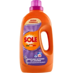 Sole Detersivo Lavatrice Freschezza Naturale Lavanda 29 Lavaggi 1,305 L