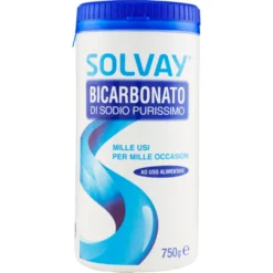 Solvay Bicarbonato di Sodio Purissimo 750 g