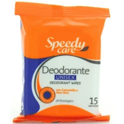 Speedy Care Salviette Deodoranti Unisex 15 pezzi