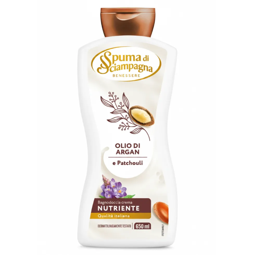 Spuma di Scampagna Argan e Patchouli Bagnodoccia 650 ml