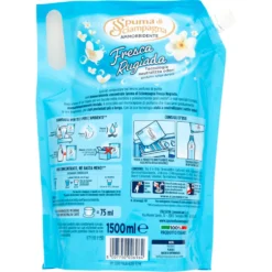 Spuma di Sciampagna Ammorbidente Fresca Rugiada Refill 1500 ml