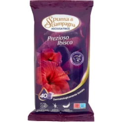 Spuma di Sciampagna Asciugatrice Prezioso Ibisco 40 x 4 g