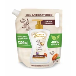 Spuma di Sciampagna Benessere Sapone crema Argan e Patchouli Refill 1300 ml