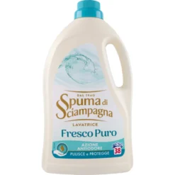 Spuma di Sciampagna Detersivo Lavatrice Fresco Puro 38 lavaggi