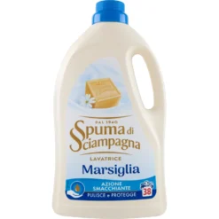 Spuma di Sciampagna Detersivo Lavatrice Marsiglia 38 lavaggi