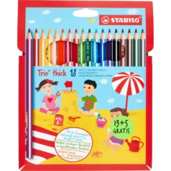 Stabilo Trio Matite Colorate Triangolari Ed Ergonomiche