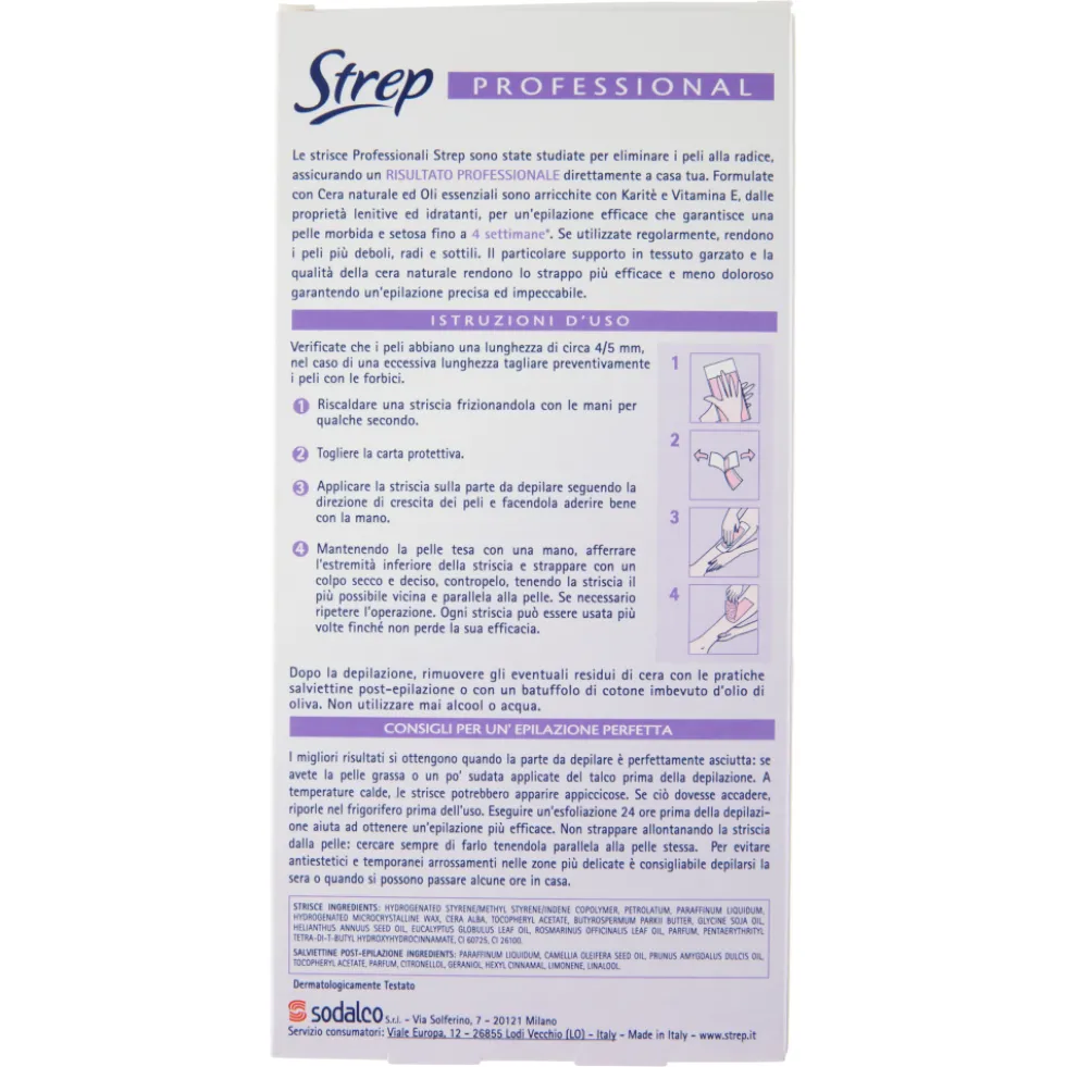 Strep Strisce Corpo Professionali 12 Pezzi