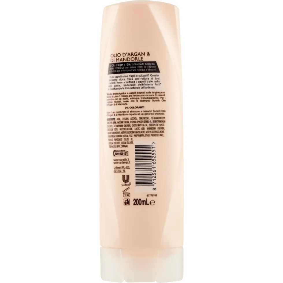 Sunsilk Ricarica Naturale Balsamo Anti-Rottura 200 ml