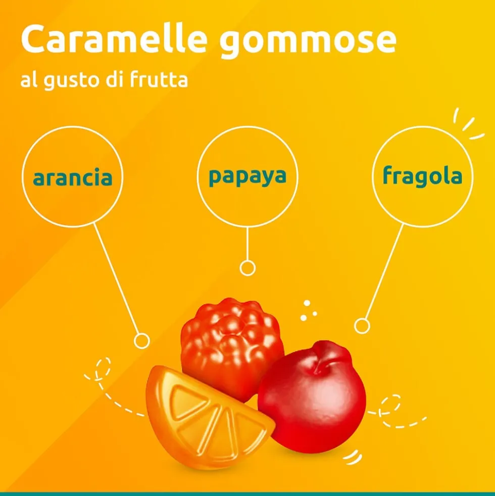 Supradyn Difese Junior Integratore con Vitamina C D e Zinco 25 Caramelle Gommose