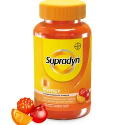 Supradyn Energy Integratore Multivitaminico con Vitamine e Coenzima Q10, 70 Caramelle Gommose