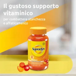 Supradyn Energy Integratore Multivitaminico con Vitamine e Coenzima Q10, 70 Caramelle Gommose