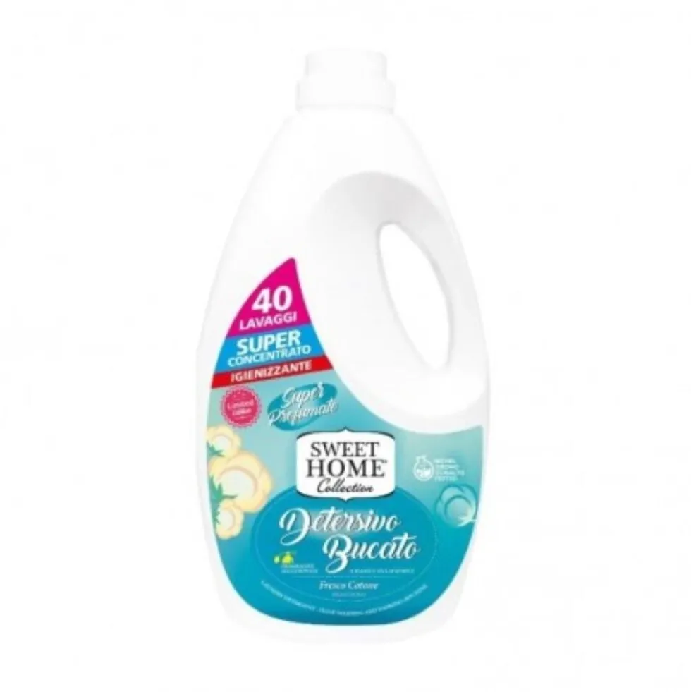 Sweet Home Detersivo Bucato Fresco Cotone 40 lavaggi
