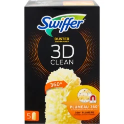 Swiffer Duster 3D Panni Cattura Polvere Ricarica 5 Salviette