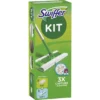 Swiffer Starter Kit Scopa Lavapavimenti + 11 Panni
