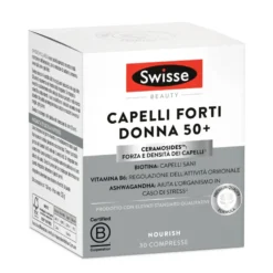 Swisse Capelli Forti Donna 50+ Integratore per Capelli 30 Compresse
