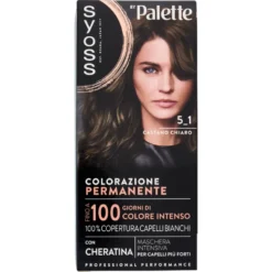 Syoss By Palette Colorazione Permanente 5.1 Castano Chiaro