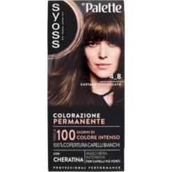 Syoss By Palette Colorazione Permanente 4.8 Castano Cioccolato