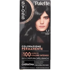 Syoss By Palette Colorazione Permanente 1.1 Nero