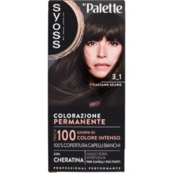 Syoss By Palette Colorazione Permanente 3.1 Castano Scuro