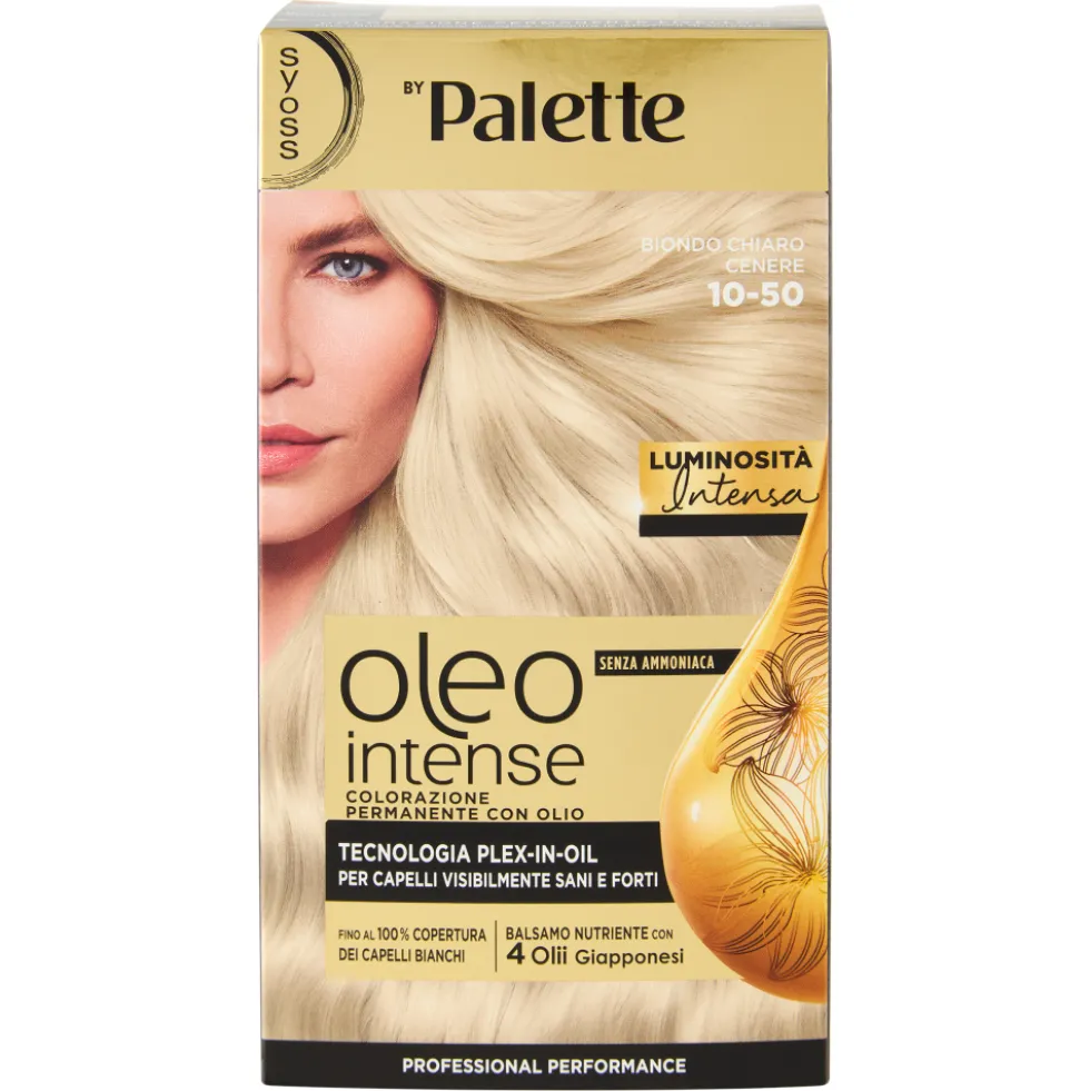 Syoss By Palette oleo intense Biondo Chiaro Cenere 10.50