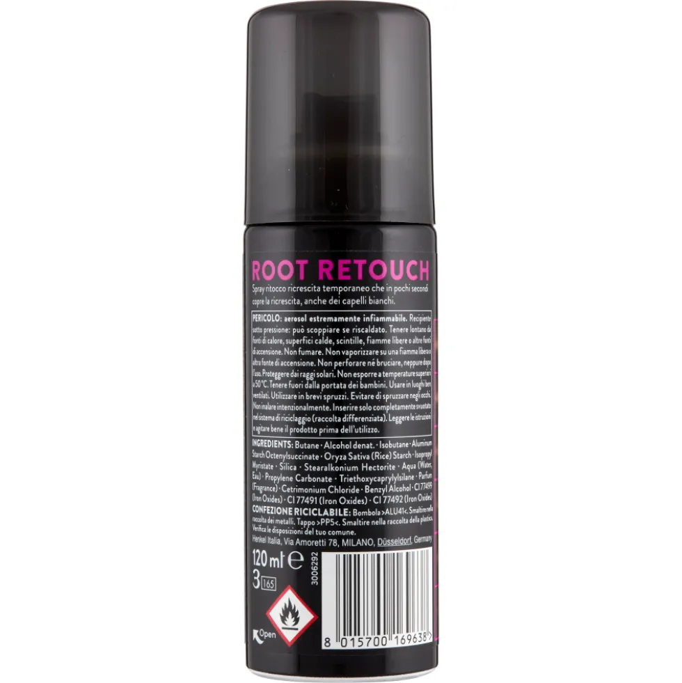 Syoss Root Retouch Colorazione Temporanea Castano Scuro