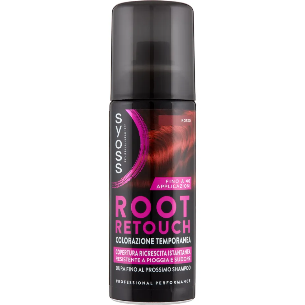 Syoss Root Retouch Colorazione Temporanea Rosso 120 ml