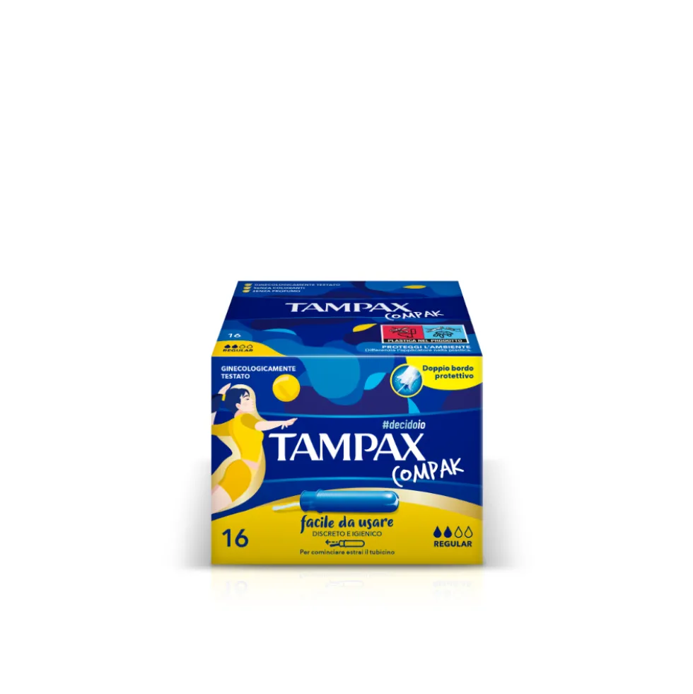 Tampax Compak Regular 16 Tamponi