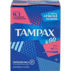 Tampax &Go Mini 18 Tamponi