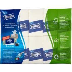 Tempo Fazzoletti 30 Pacchetti