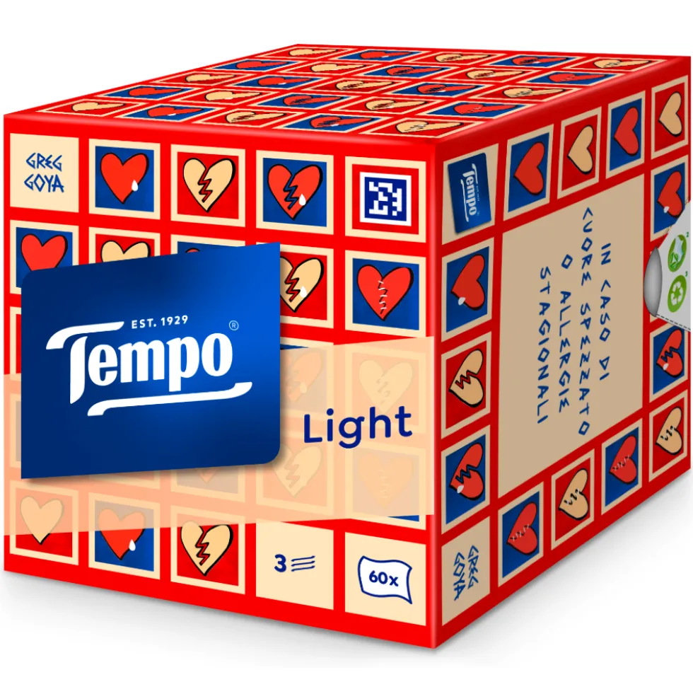 Tempo Light Box 60 Fazzoletti