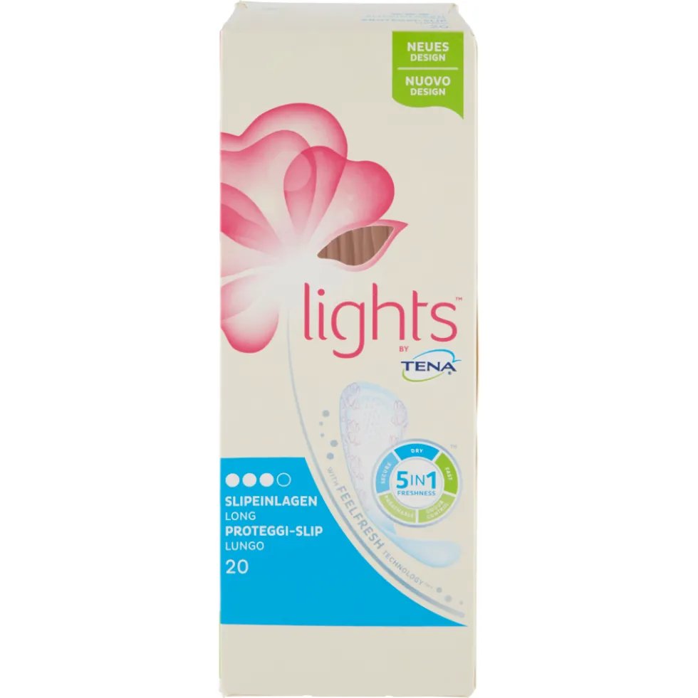 Tena Lights Sensitive Long 20 - proteggi slip