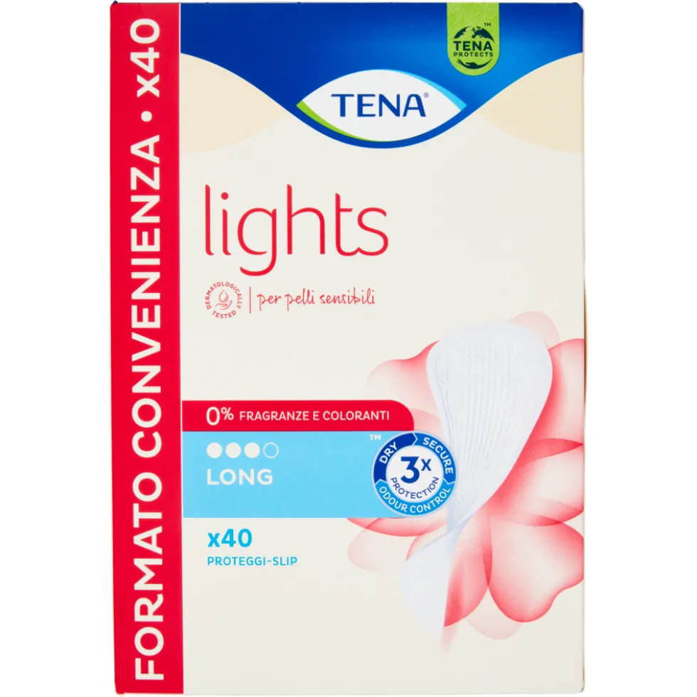 Tena Lights Sensitive Long 40 - proteggi slip