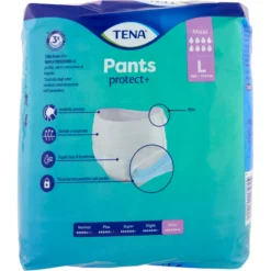 TENA Pants Maxi Taglia L – Mutandine Assorbenti Unisex (8 pezzi)