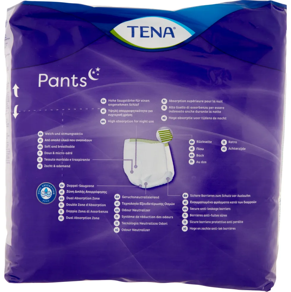 Tena Pants Plus Night XL 10Pz