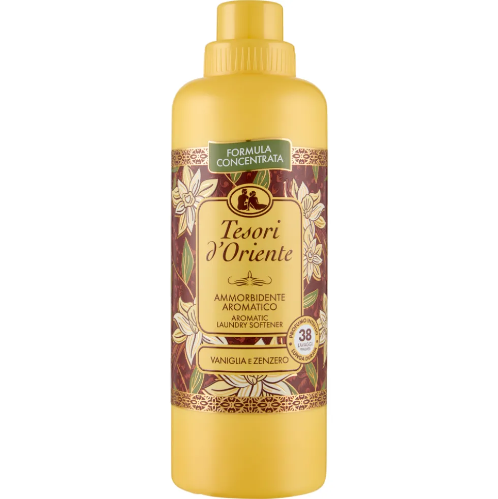 Tesori d'Oriente Ammorbidente Aromatico Vaniglia e Zenzero 760 ml