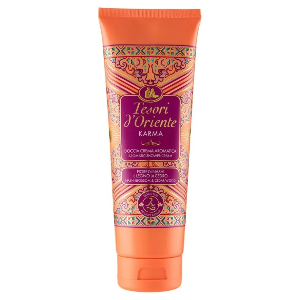 Tesori d'Oriente Karma Doccia Crema Aromatica Fiore di Nashi e Legno di Cedro 250 ml